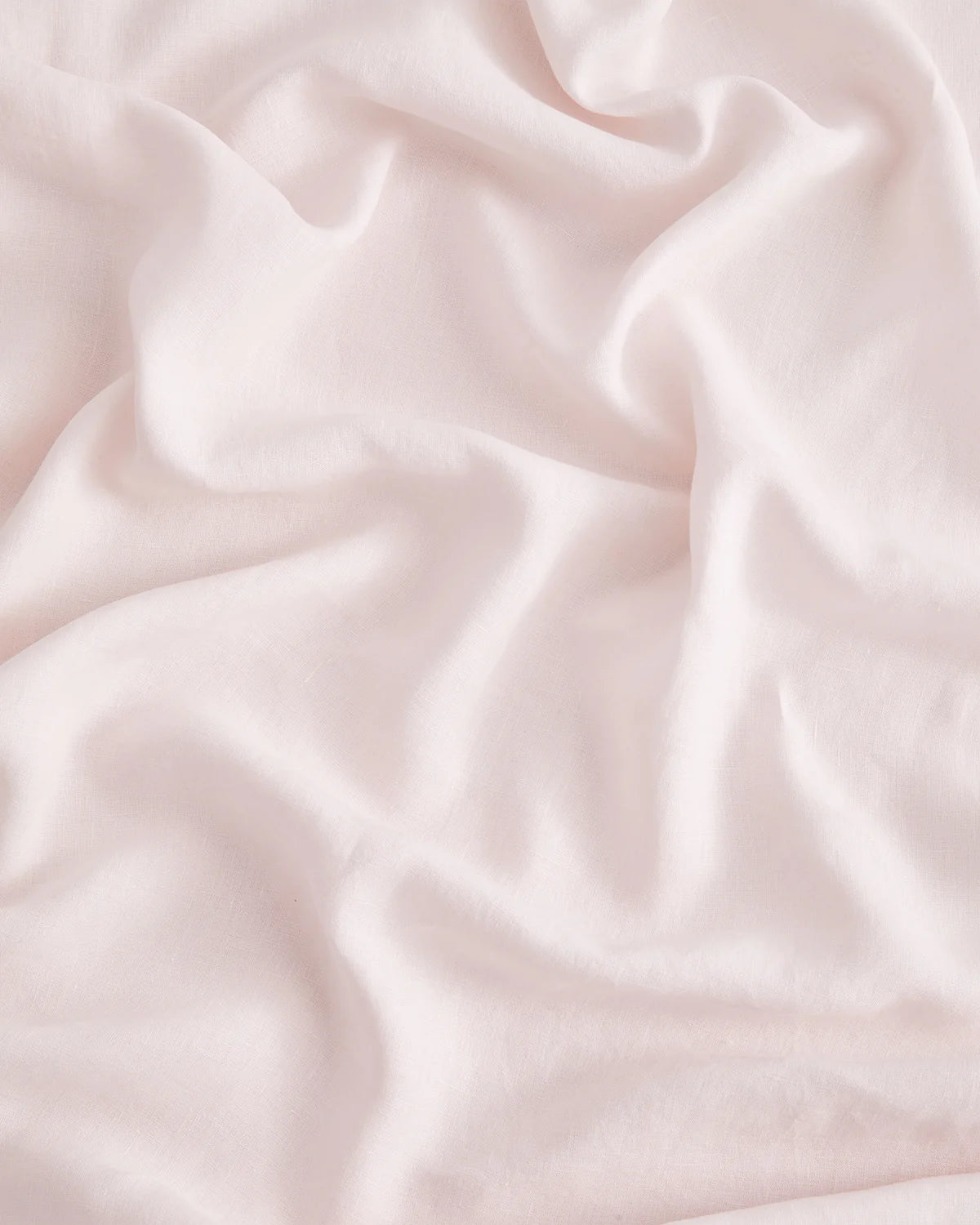 Blush Pink French Linen Bed Sheet Set – view 4