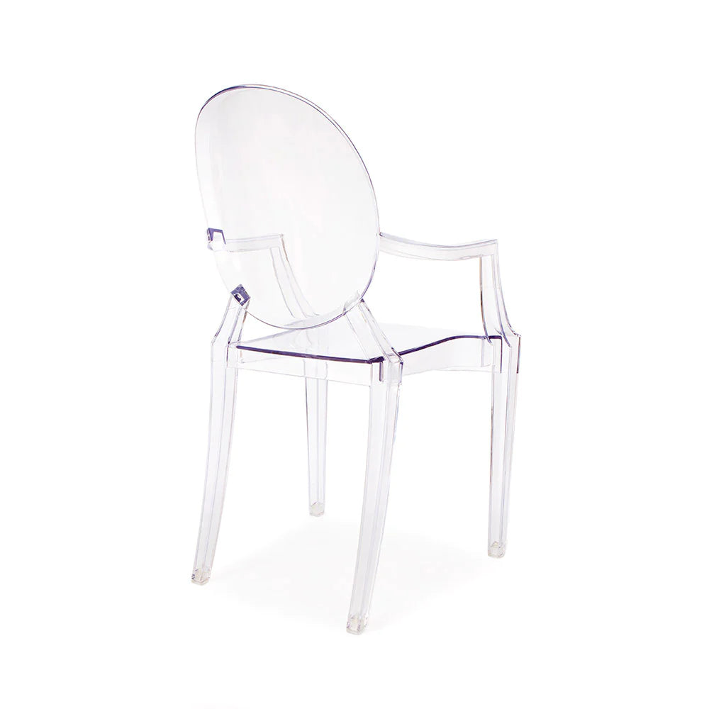 Louis Ghost Style Arm Chair – view 9