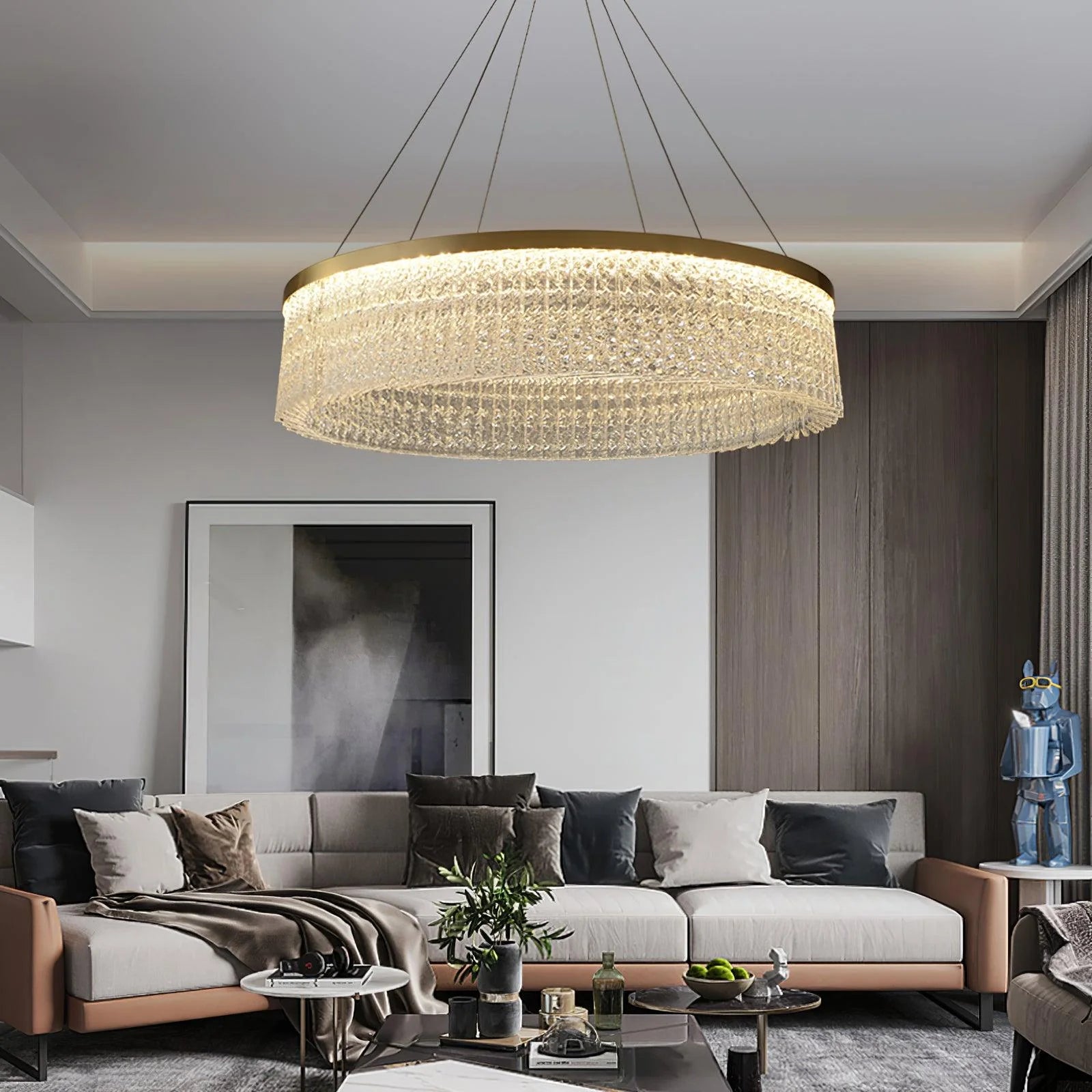 Baccarat Crystal Chandelier – ModernSpaceLiving