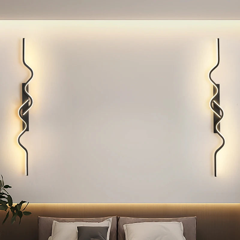 Irregular Strip LED Wall Sconce - view 4