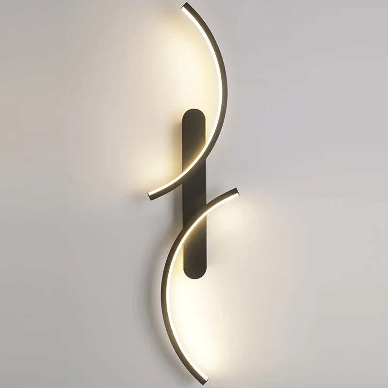C-Shape LED Wall Sconce - view 4