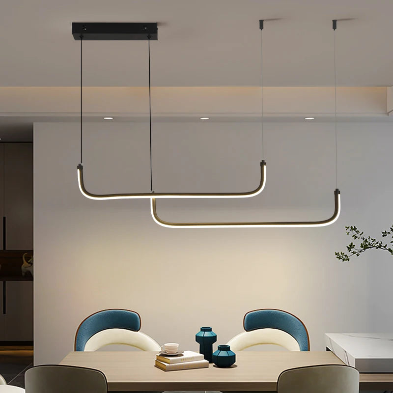 Gold LED Pendant Light - view 4