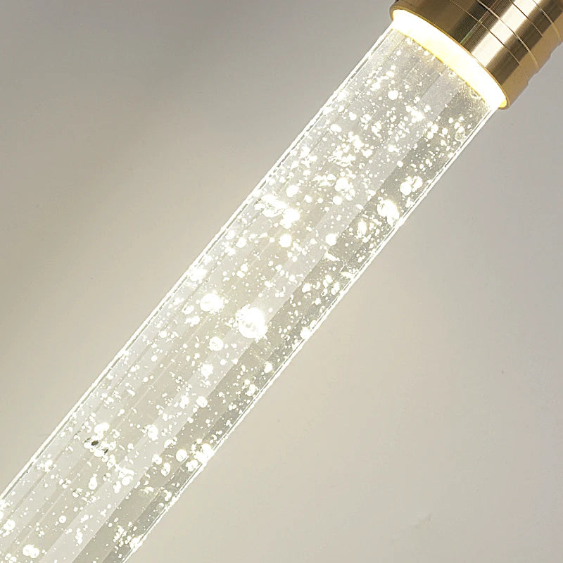 Gold Crystal Pendant Light - view 5
