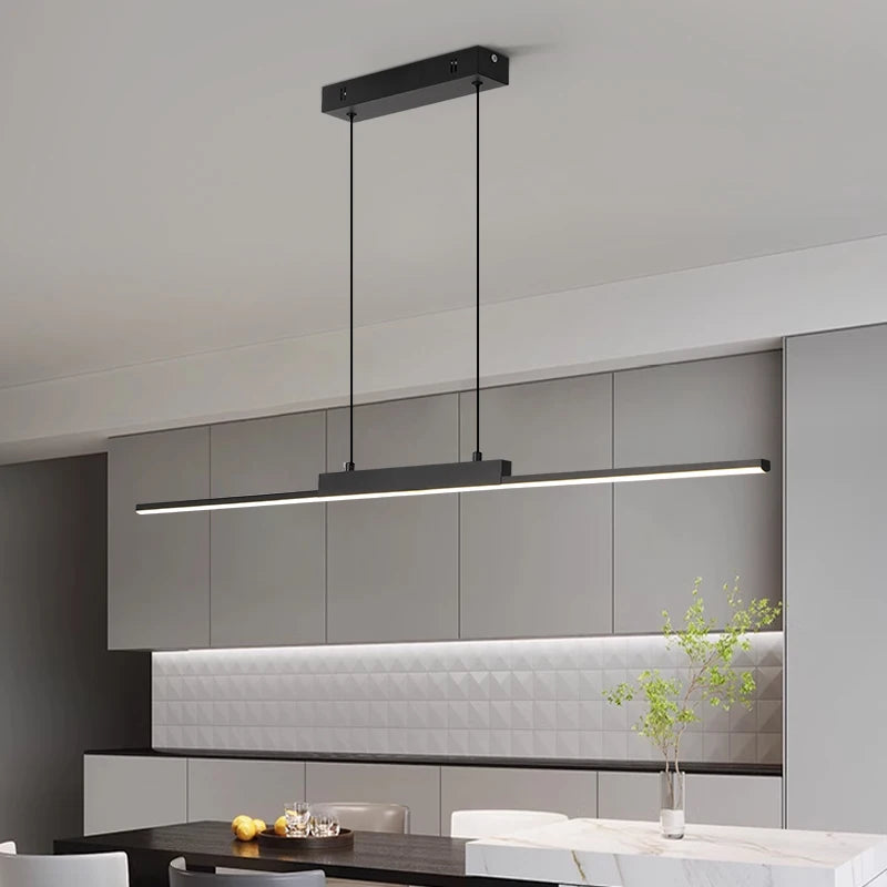 Dining Room Long Pendant Light - view 4