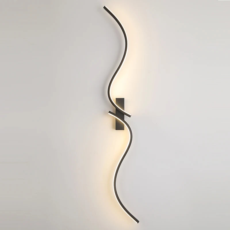 Long Strip Bedside Wall Lamp - view 4
