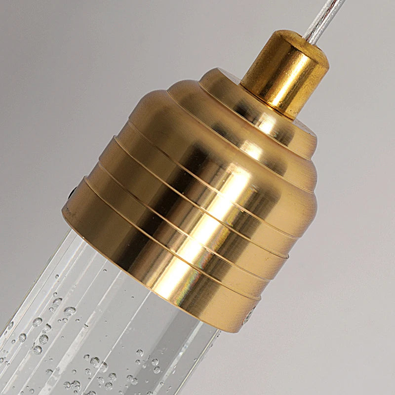 Gold Crystal Pendant Light - view 6