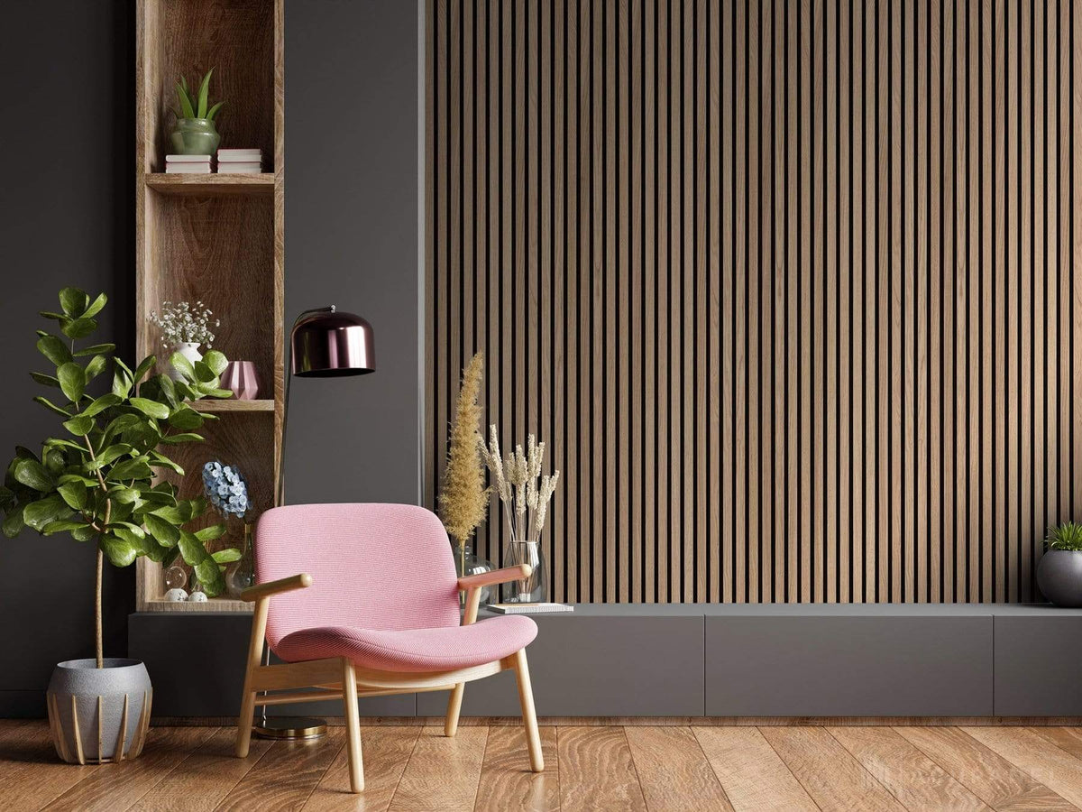 American Luxury Walnut Acoustic Slat Wood Wall Panels – view 15