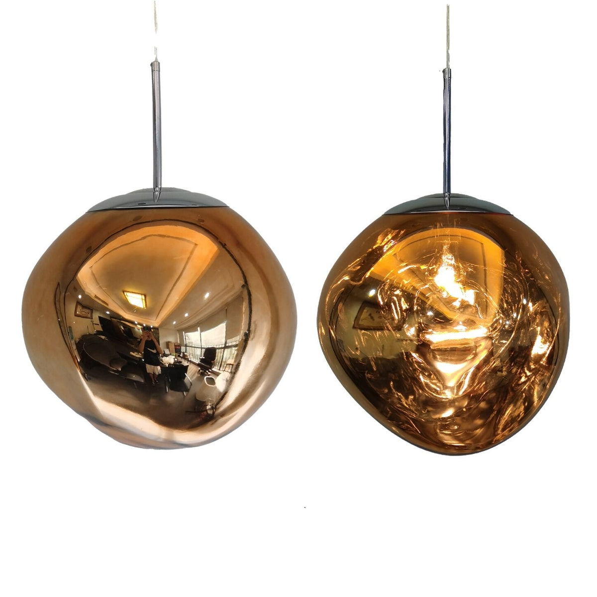 Lava Glass Bubble Pendant Light