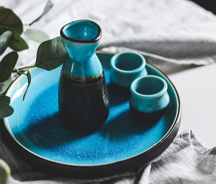Icelandic Glacial Dining Set – Sake Set