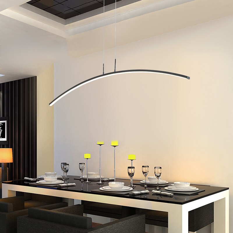 Nordic Hanging Arc Chandelier – view 3