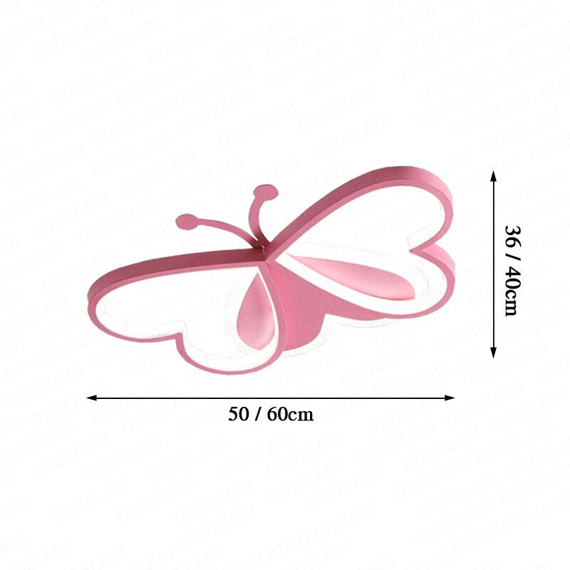 Butterfly Kids' LED Ceiling Light