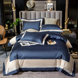 Indigo Blue Hotel Quality Egyptian Cotton Bedding Set
