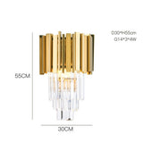 Dipped in Gold Crystal Chandelier