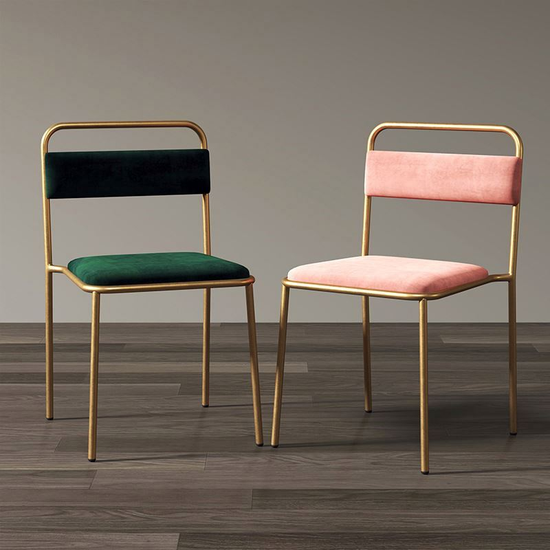 Modern Stackable Chair (Set of 4) – Green