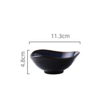 Nordic Ocean Blue Ceramic Dining Set
