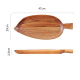 Acacia Wood Solid Wood Serving Plater