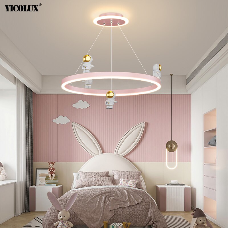 Astronaut Kids' LED Pendant Light, 50 cm