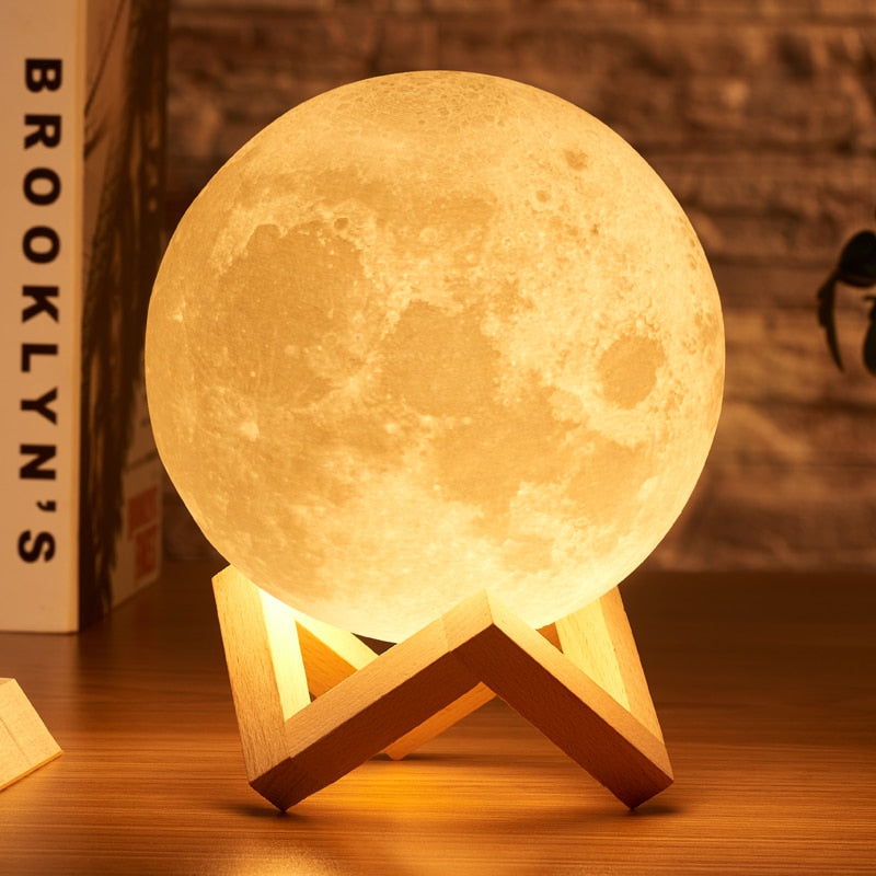 Moon Lamp – Warm/Cool White Changeable