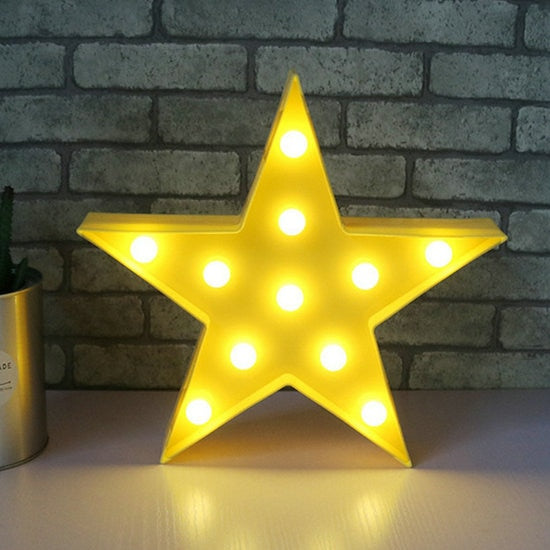 LED Cloud, Moon and Stars Night Light