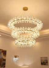 Daisy Crown Crystal Chandelier