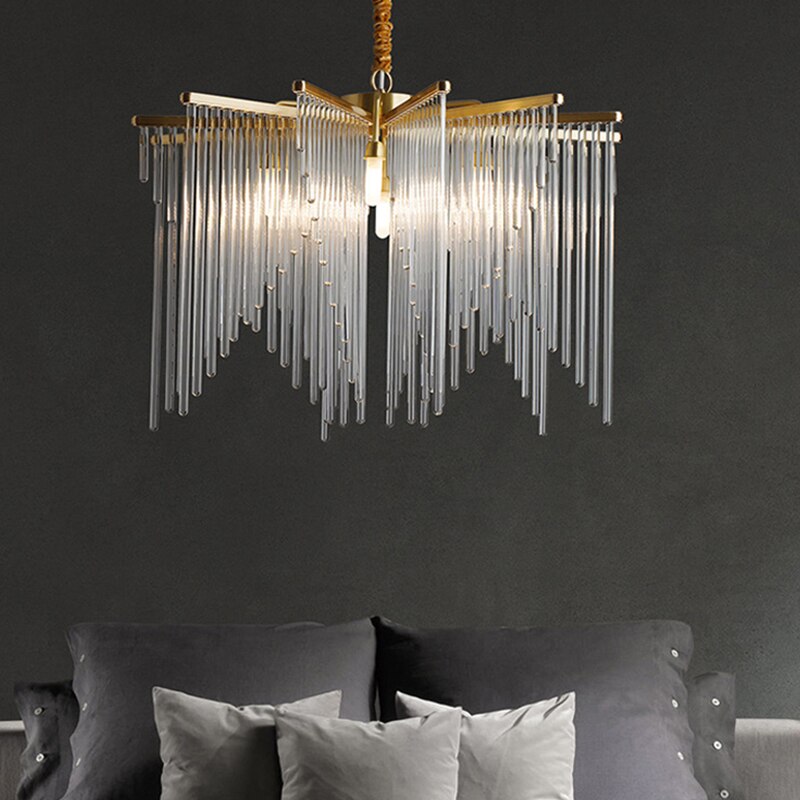 Italian Crystal Tassel Chandelier, 10 / 12 Heads
