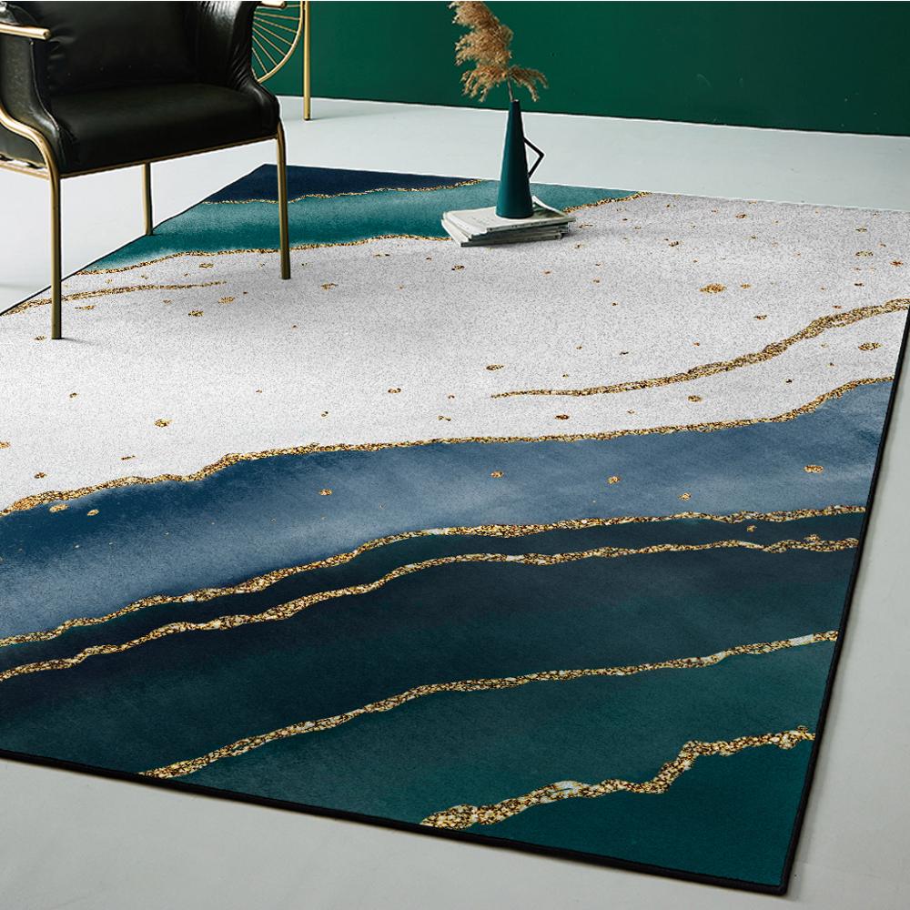 Modern Abstract Short-Plush Area Rug