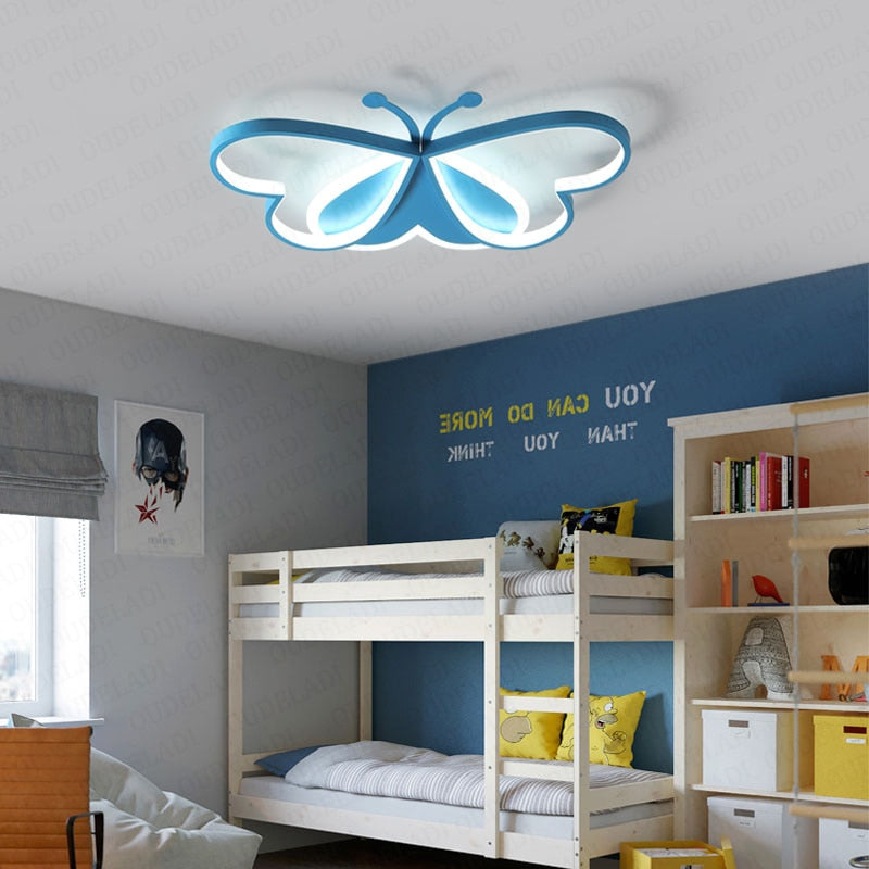 Butterfly Kids' LED Ceiling Light