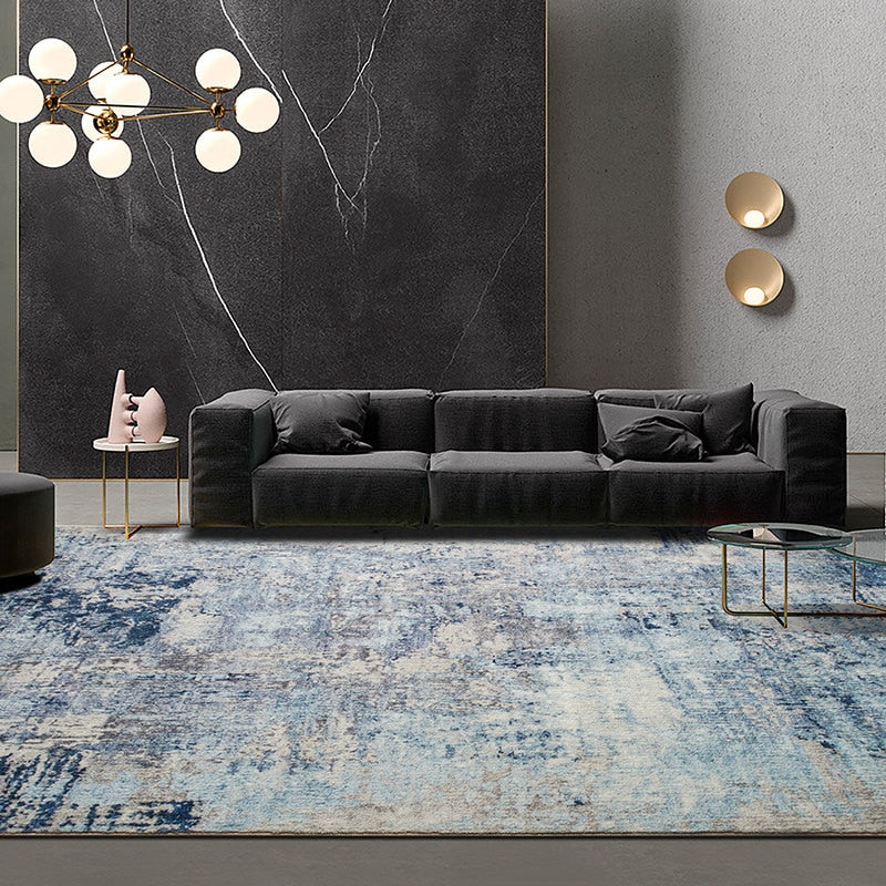 Light Luxury Geometric Fluffy Area Rug