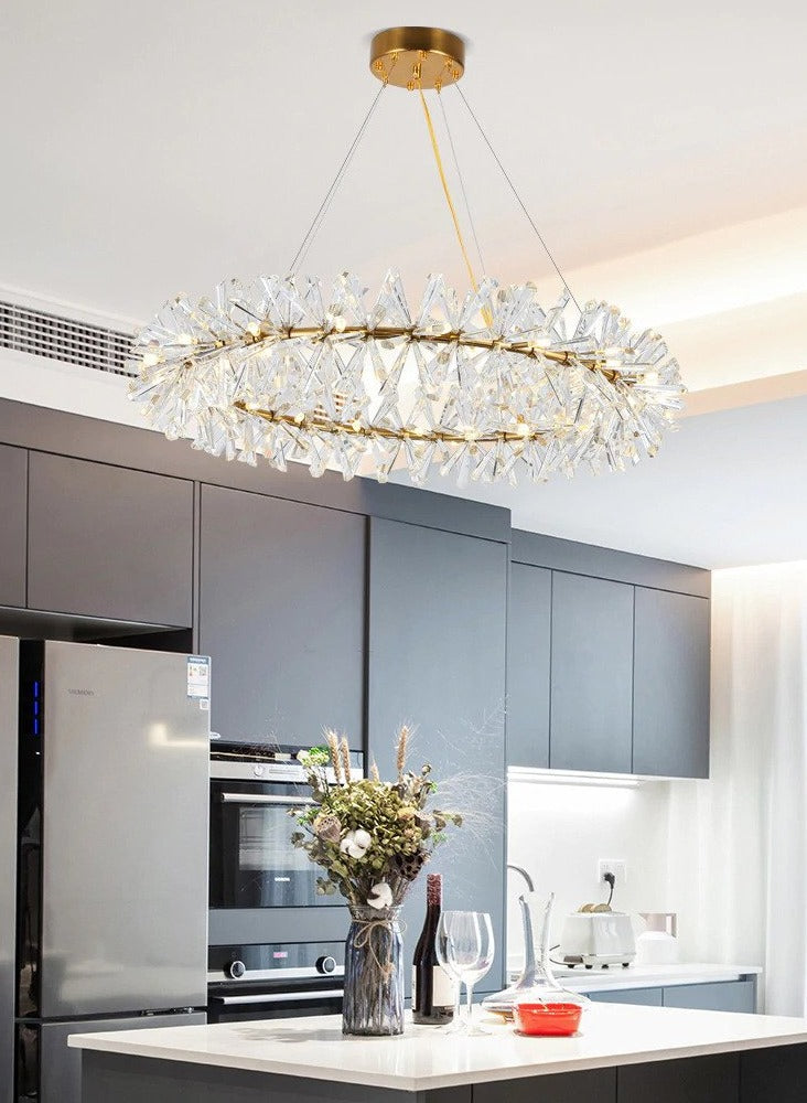 Daisy Crown Crystal Chandelier – view 4