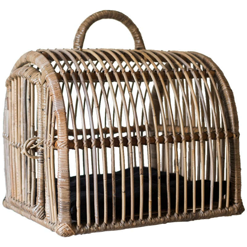 Handmade Rattan Artisan Pet Bed – view 6