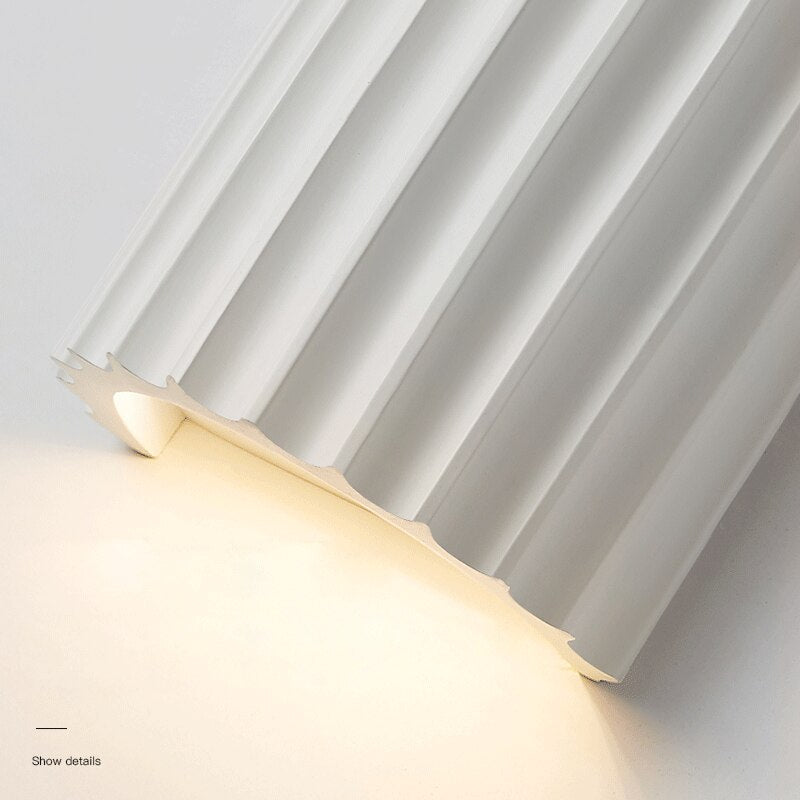 Compact Resin Wall Sconce, 4 Colours