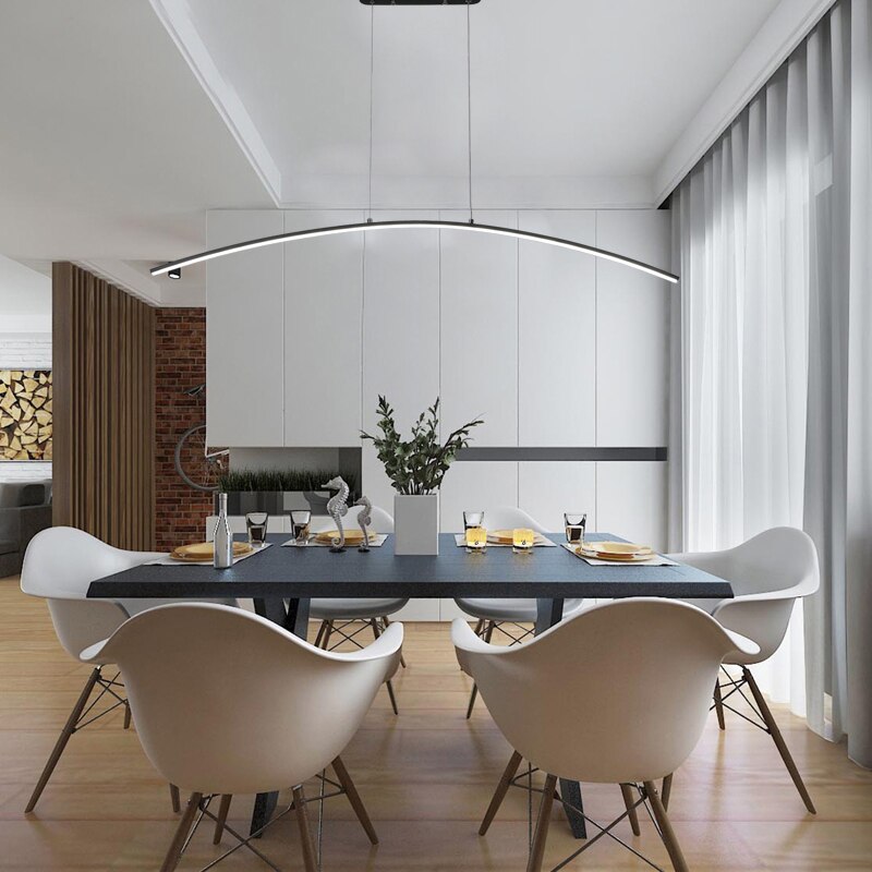 Nordic Hanging Arc Chandelier – view 2