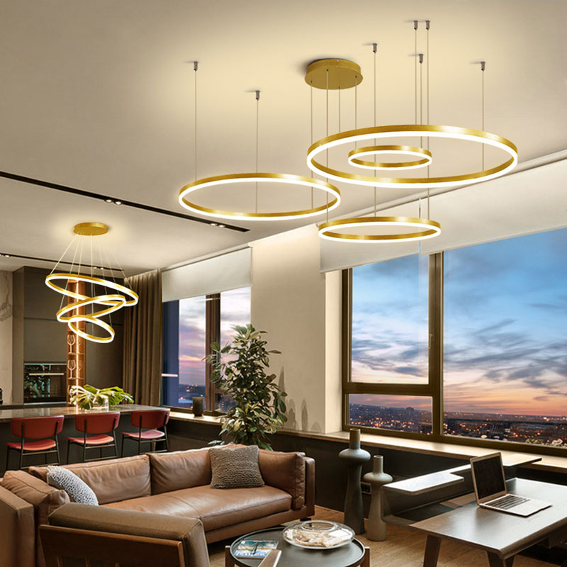 Round Around Chandelier Light – view 2