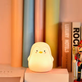 Penguin Silicone Touch Sensor Night Light