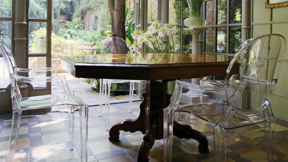 Louis Ghost Style Arm Chair – view 5