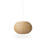 Japandi Natural Wicker Light Shade