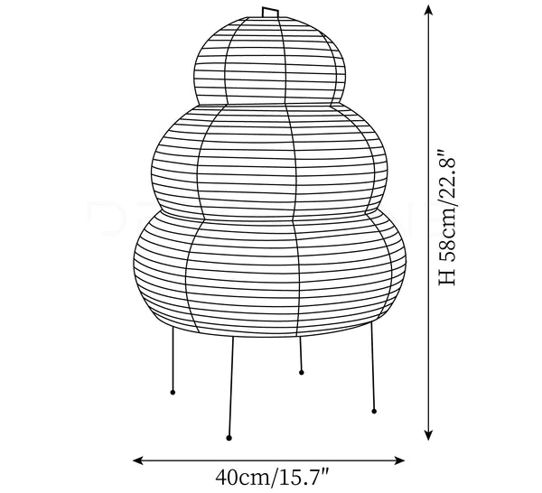 Akari 24N Table Lamp