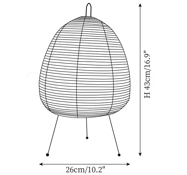 Akari 1A Table Lamp