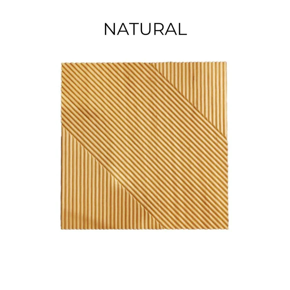 Euclid Stained Wooden Wall Panel – Golden Oak