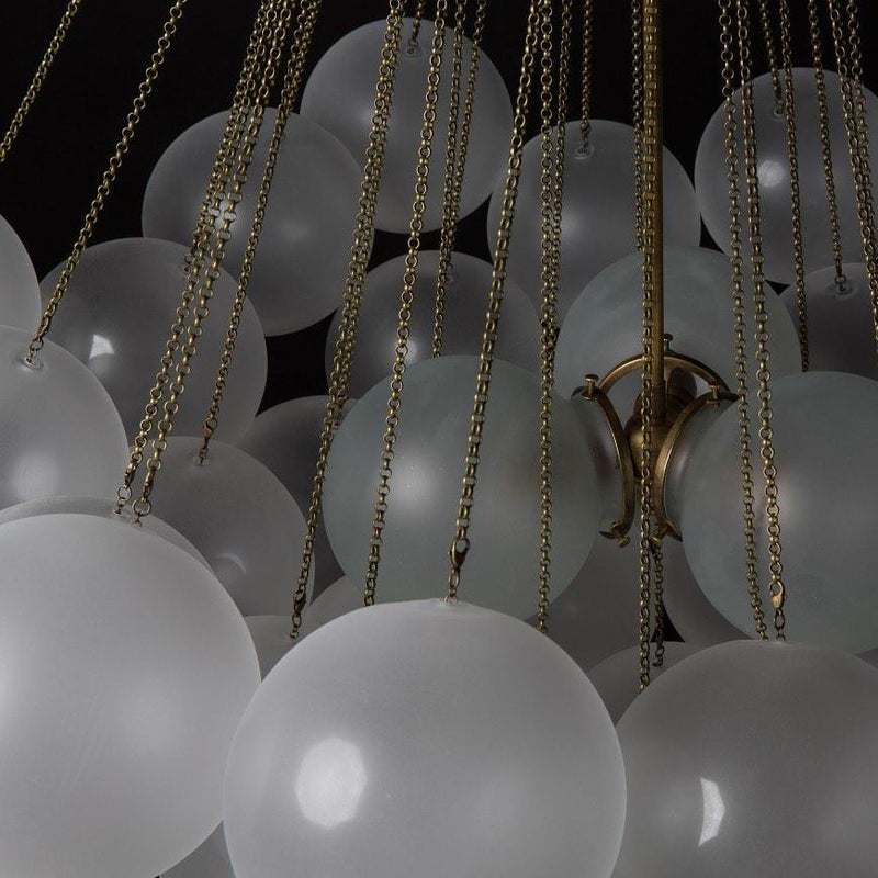 Bubble Glass Cloud Chandelier