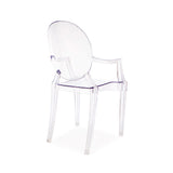 Louis Ghost Style Arm Chair