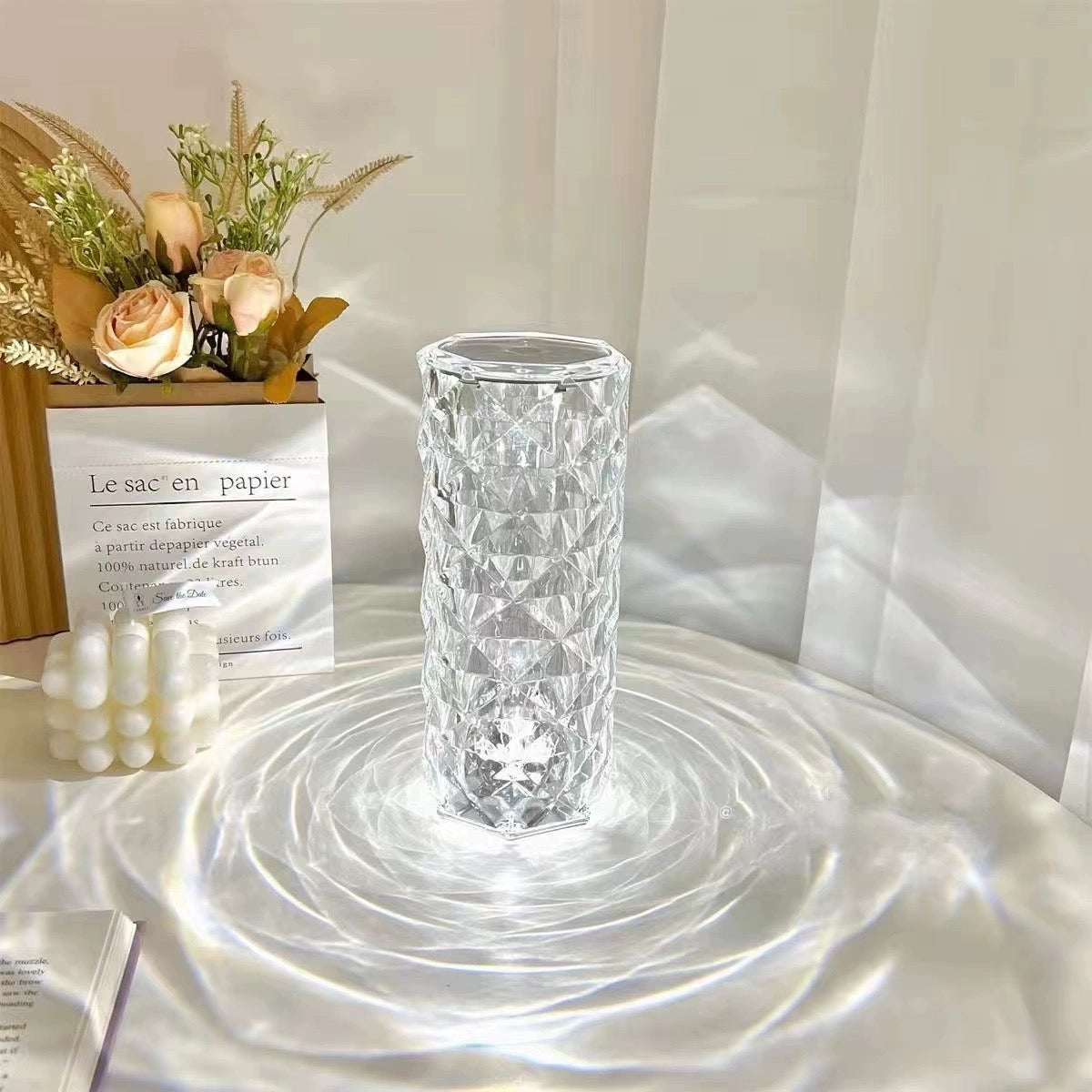 Diamond Table Lamp – view 2
