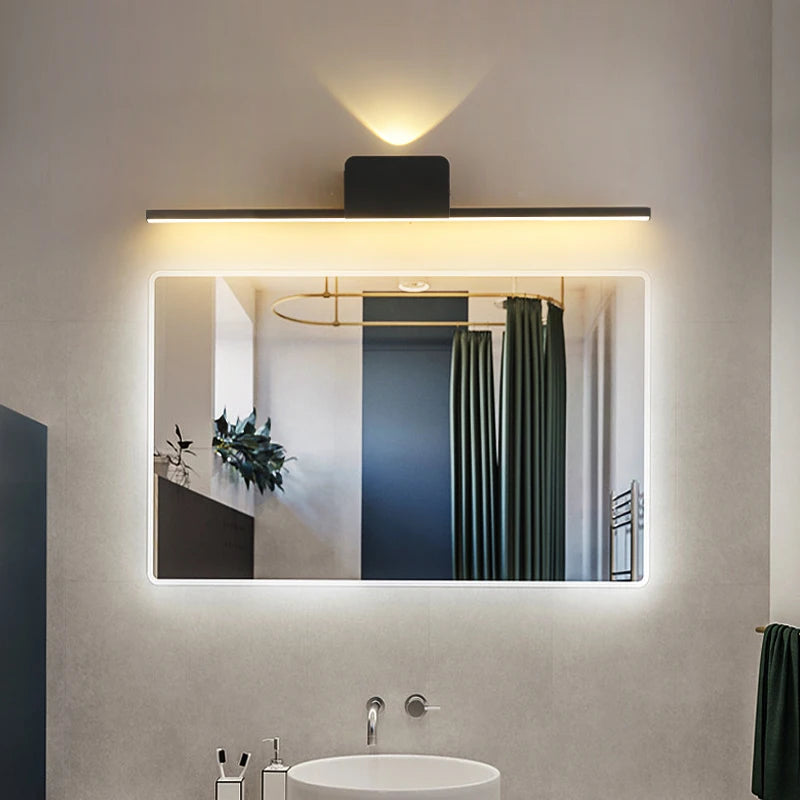 Mirror Front Reading Wall Lamp
