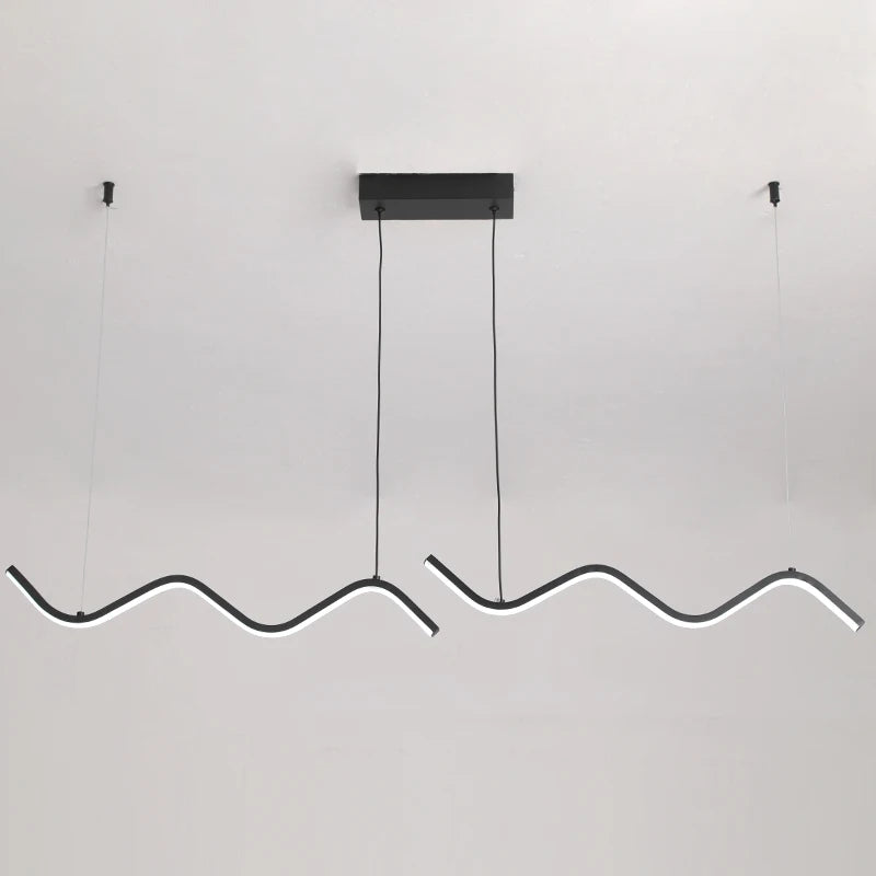 Nordic Long LED Pendant Light - view 3