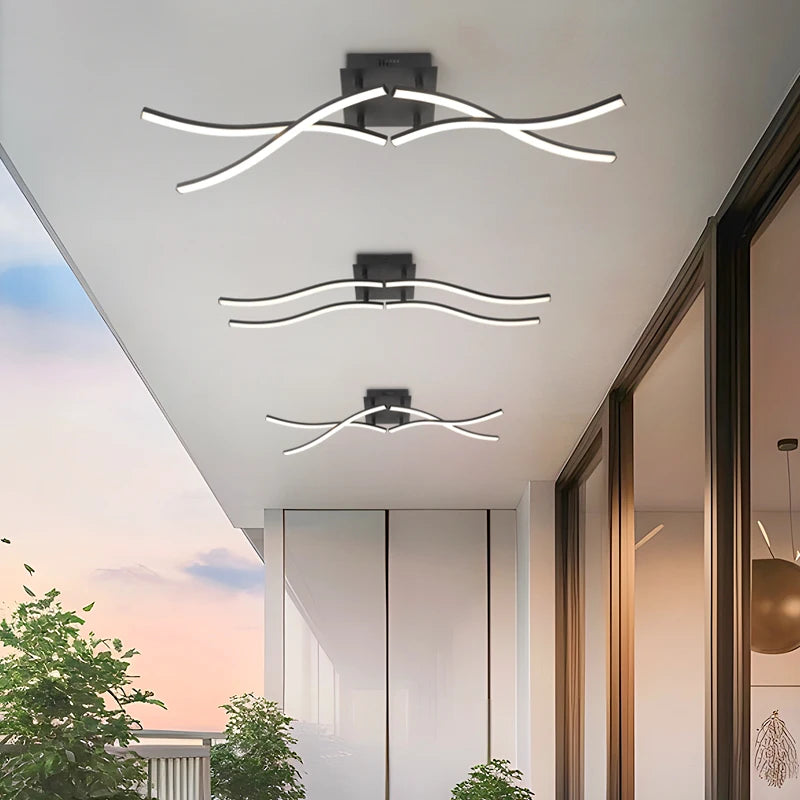 Three-Colour LED Ceiling Lamp