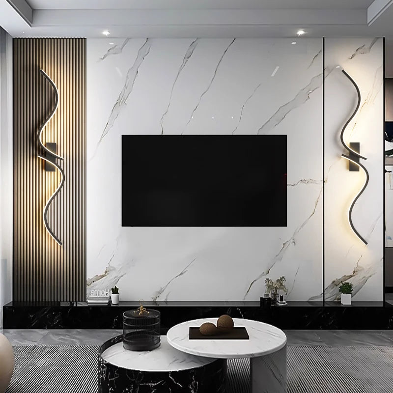 Long Strip Bedside Wall Lamp