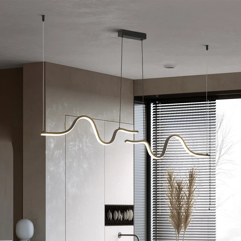 Linear Tube LED Pendant - view 2