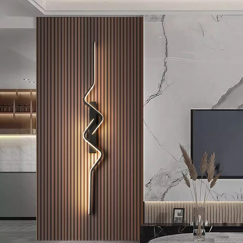 Long Nordic Wall Light