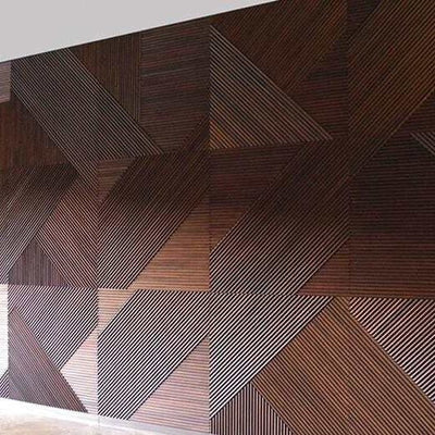 Euclid Stained Wooden Wall Panel – view 11
