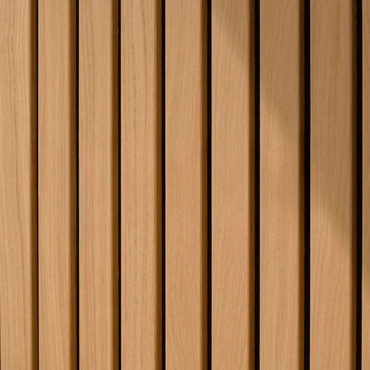Wide Slat Natural American Oak Acoustic Wood Wall Panels – view 6